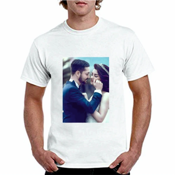 HRS White Photo T-Shirt - S, White